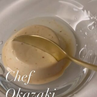 最近のデセール 白ゴマのブラマンジェです❣️ 白ゴマの香りたっ…