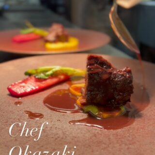 好評を頂いている 和牛ほほ肉の赤ワイン煮込み ディナータイム…