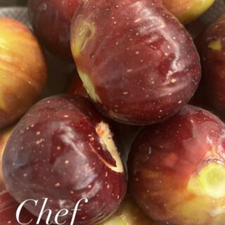 大阪市都島区の フレンチレストランです‍ 無花果を使ったデセー…