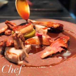 大阪市都島区の フレンチレストランです‍ 期間限定で“ジビエコ…